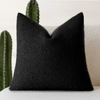 Elegant Bouclé Cushion Cover – Classic Comfort and Sophistication