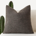Elegant Bouclé Cushion Cover – Classic Comfort and Sophistication
