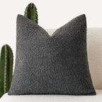 Elegant Bouclé Cushion Cover – Classic Comfort and Sophistication