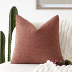 Elegant Bouclé Cushion Cover – Classic Comfort and Sophistication