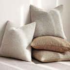 Elegant Bouclé Cushion Cover – Classic Comfort and Sophistication