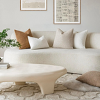 Elegant Bouclé Cushion Cover – Classic Comfort and Sophistication