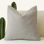 Elegant Bouclé Cushion Cover – Classic Comfort and Sophistication