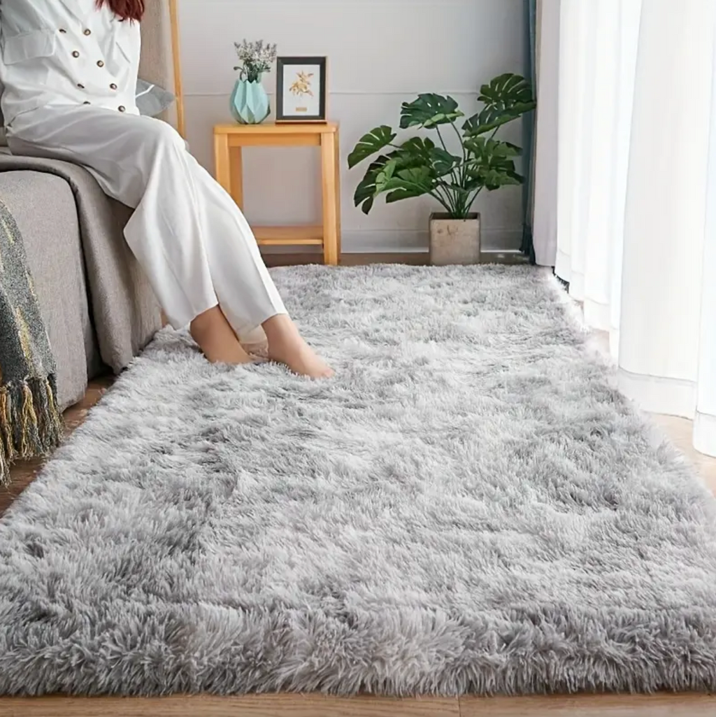 Chic Plush Rug for Contemporary Spaces – Soft, Stylish, and Cozy Floor Accent