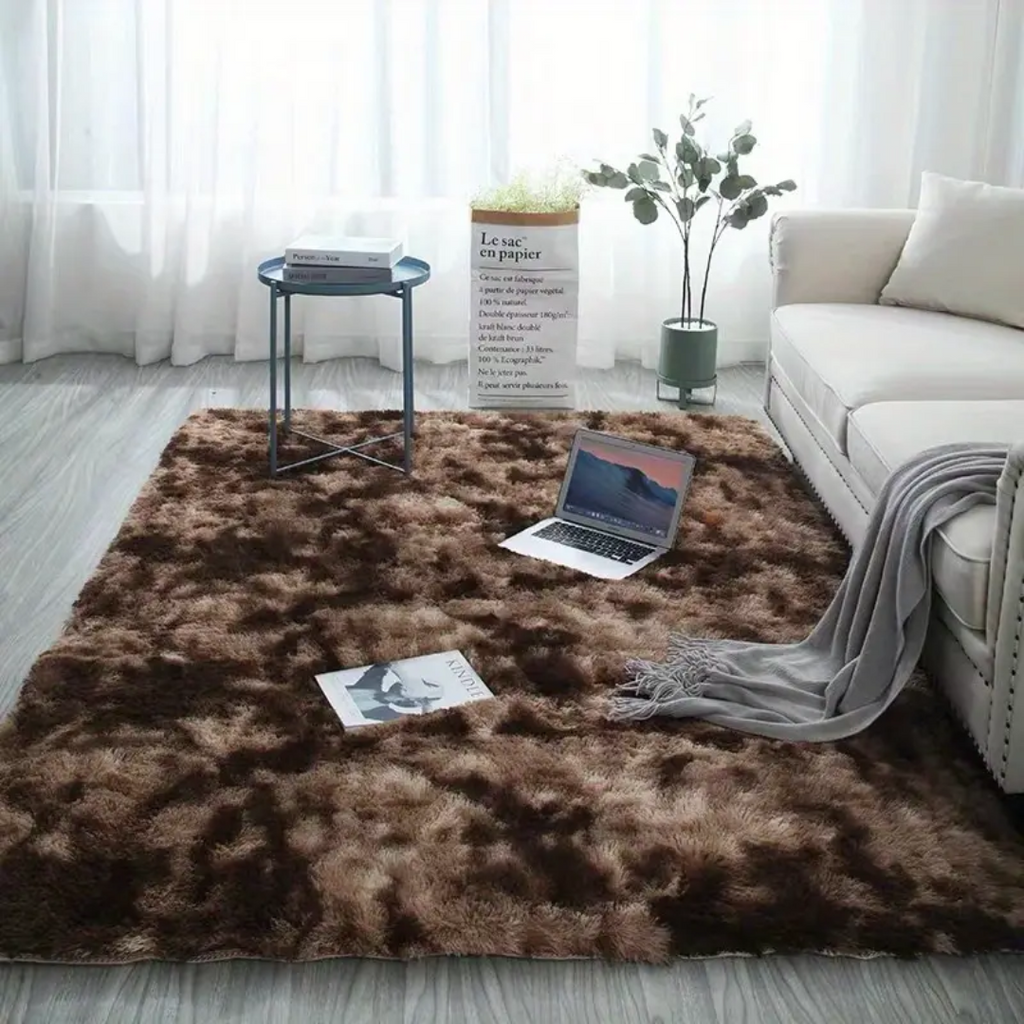 Chic Plush Rug for Contemporary Spaces – Soft, Stylish, and Cozy Floor Accent