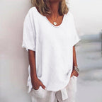 Women’s Relaxed Fit Blouse for Everyday Comfort – Lightweight Top for Work, Casual Wear and Effortless Style