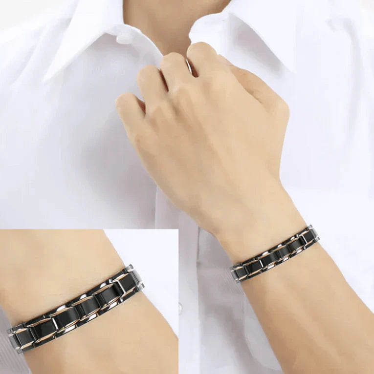Stylish Magnetic Bracelet for Everyday Wear – Sleek Decorative Accessory for Casual and Modern Outfits - Wellness Bracelet