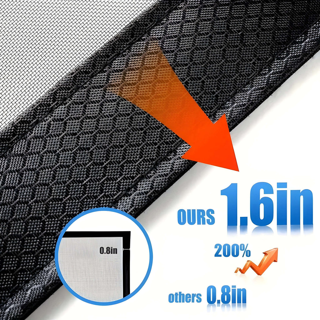 Magnetic Screen Door with Self-Closing Mesh and Pet-Friendly Design - Image 7
