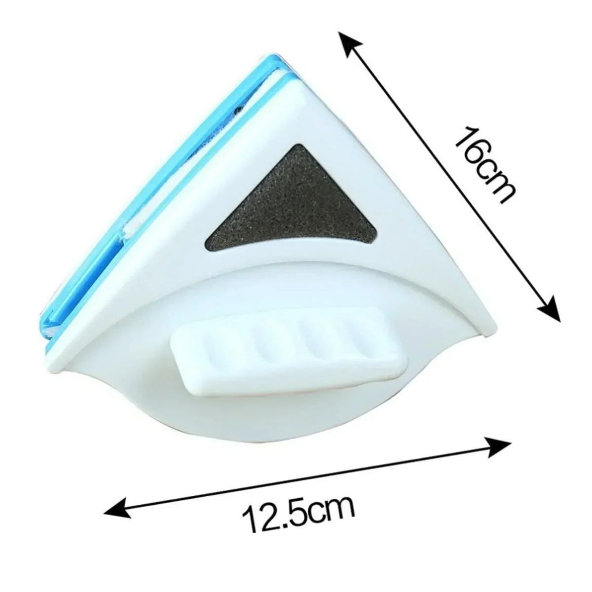 Magnetic Window Cleaner and Squeegee with Triangular Design for Hard-To-Reach - Image 8