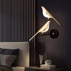 Bird-Inspired Wall Lamp for Modern Home Decor – Contemporary LED Wall Lighting for Living Room, Bedroom and Hallway