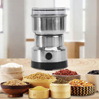 Multifunctional Portable Food Mill – Fast One-Touch Grinder for Coffee, Herbs & Spices