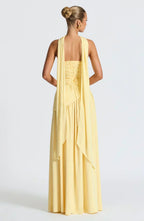 Emily | Asymmetric Maxi Dress for Women - Perfect for Wedding Guests