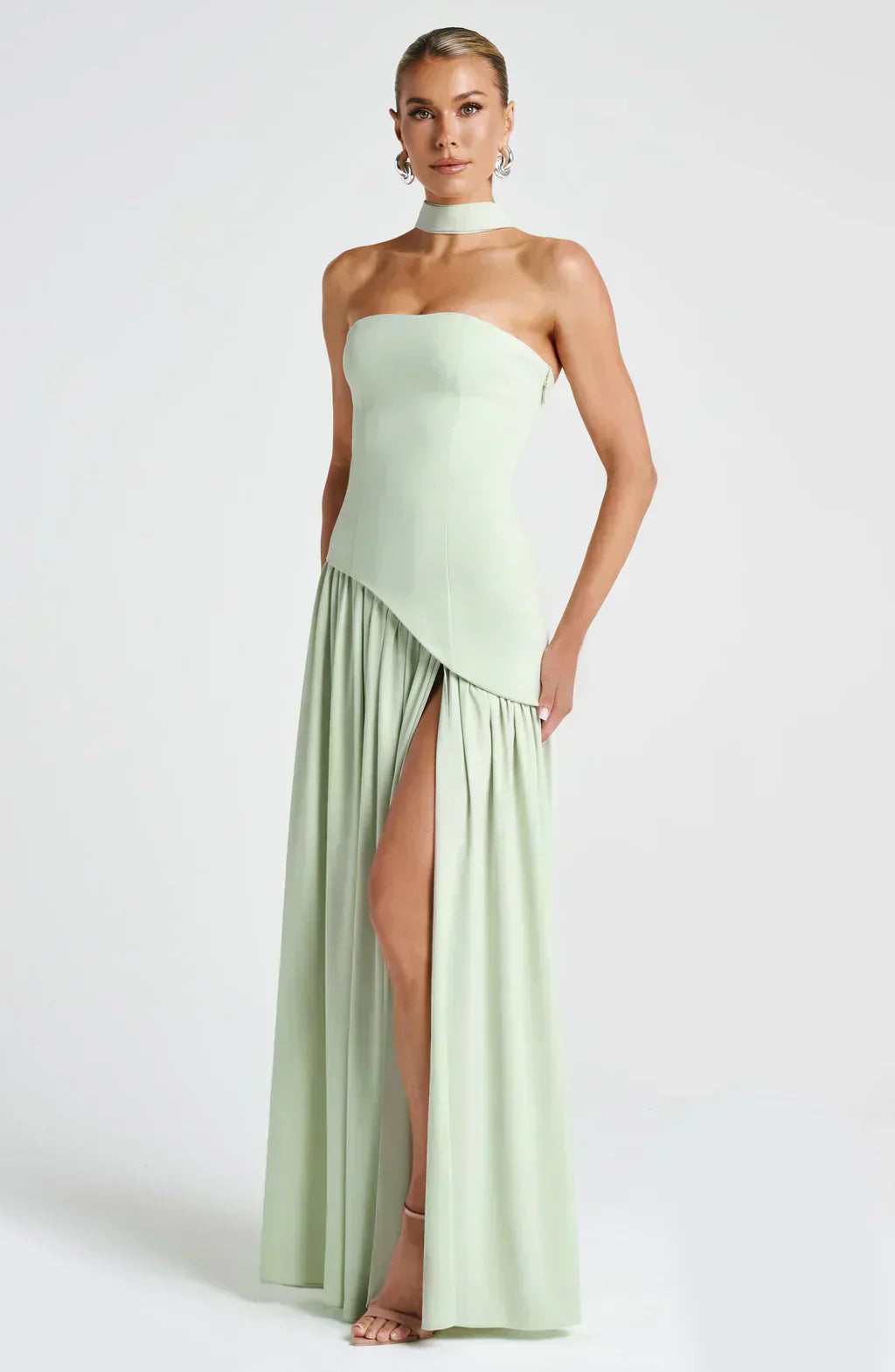 Emily | Asymmetric Maxi Dress for Women - Perfect for Wedding Guests