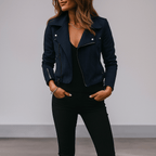 Marielle – Lightweight Versatile Leather Jacket - Chic Comfort