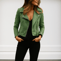 Marielle – Lightweight Versatile Leather Jacket - Chic Comfort