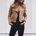 Marielle – Lightweight Versatile Leather Jacket - Chic Comfort