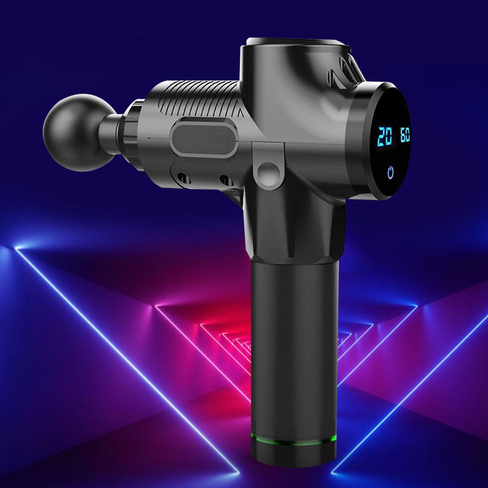 Massage Gun Handheld Muscle Massager with Percussion Fascia Technology and Six Interchangeable Heads - Image 1