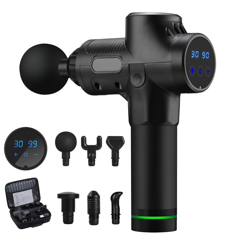 Massage Gun Handheld Muscle Massager with Percussion Fascia Technology and Six Interchangeable Heads - Image 7