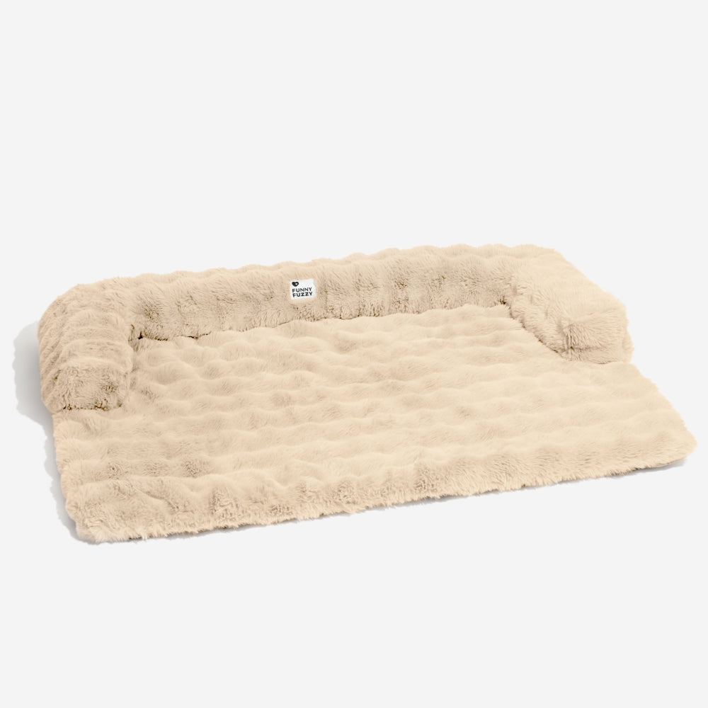 Cozy Plush Dog Bed for Everyday Comfort – Soft Supportive Pet Bed for Rest, Sleep and Relaxation