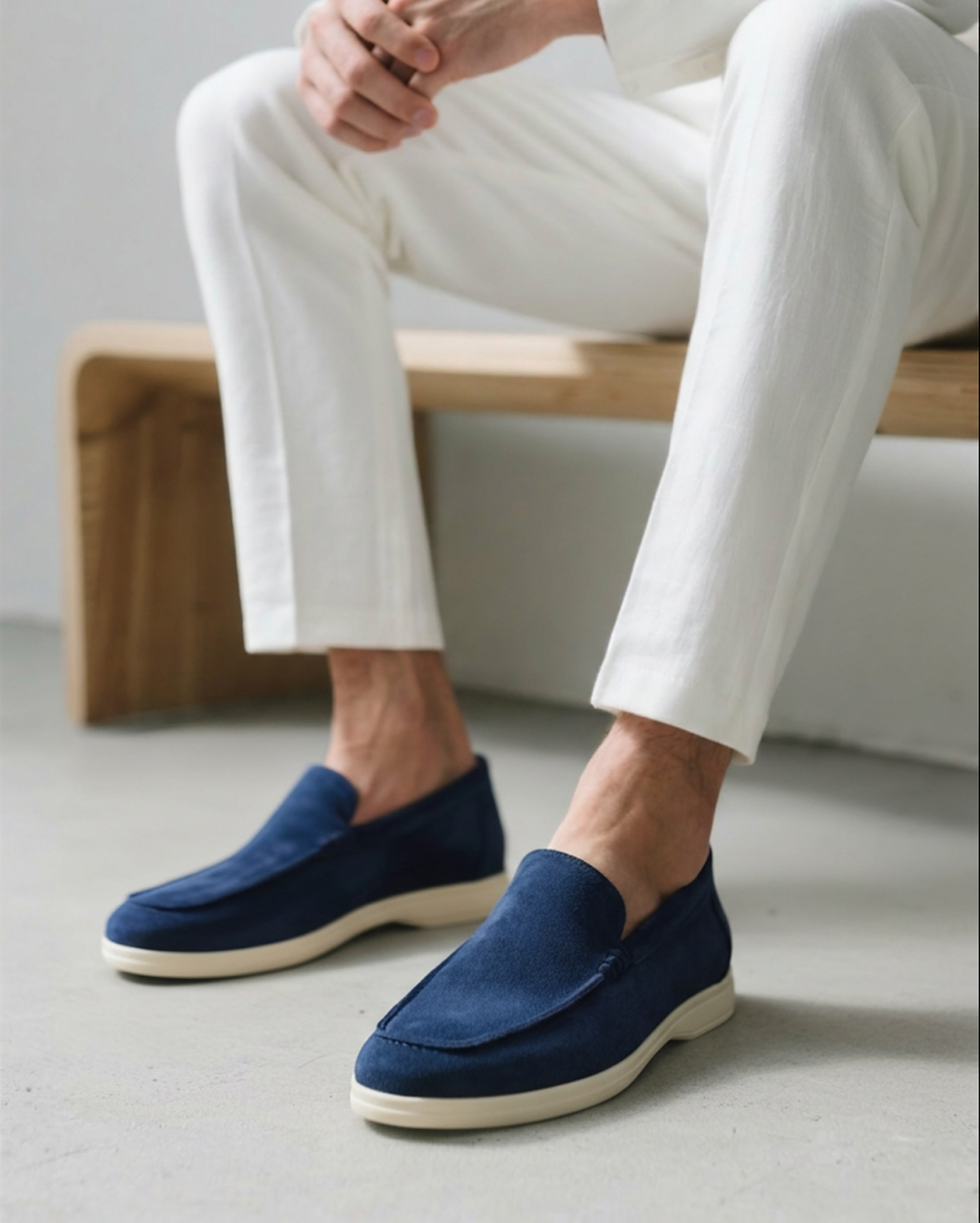 Classic Suede Loafers with Timeless Elegance
