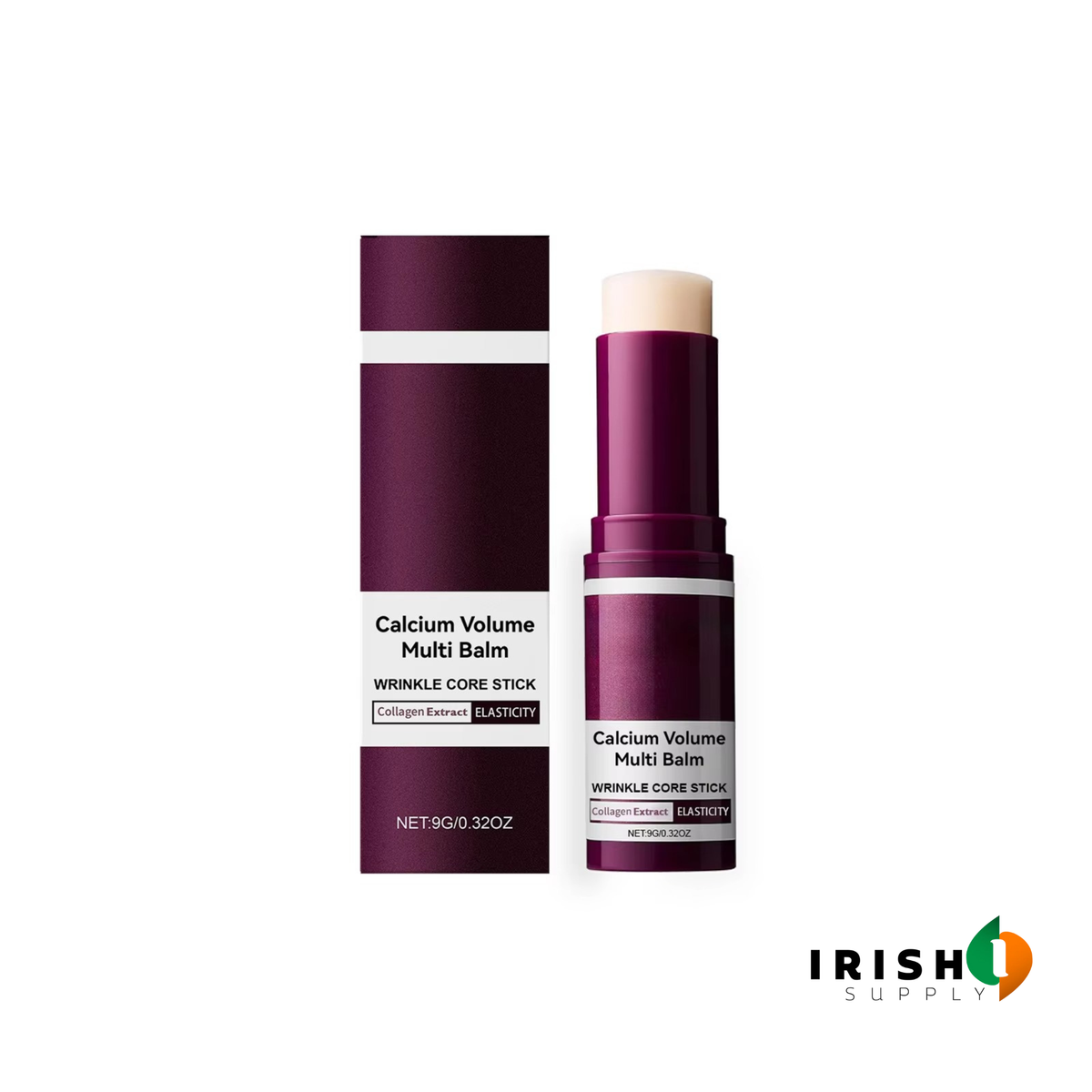 Men's Anti-Chafing Face Balm Stick with Collagen Twist-Up Applicator - Image 1