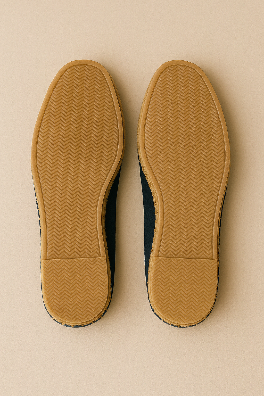Men's Casual Slip-On Espadrille Shoes with Woven Jute Sole and Leather Trim - Image 5