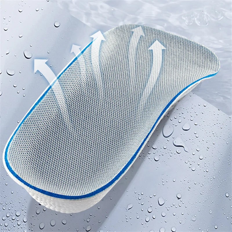 Men's Custom Arch Support Insoles with Height Boost and Ergonomic Heel - Image 5