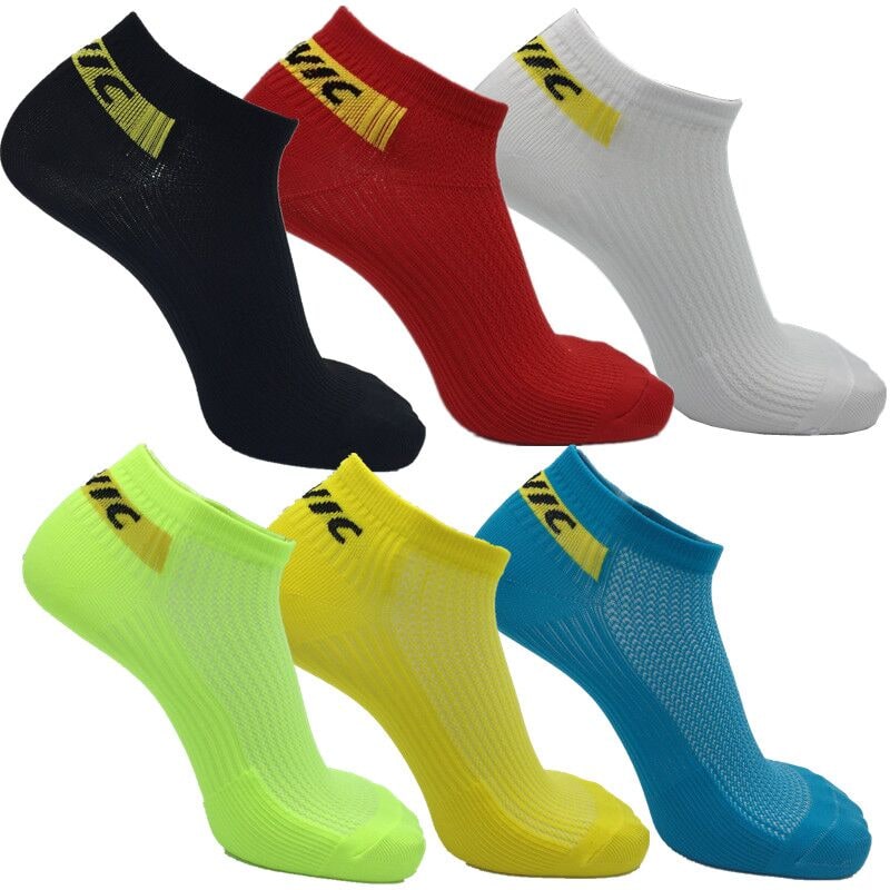 Men's Cycling Socks and Bike with Arch Support Athletic Breathable Low-Cut Performance - Image 2