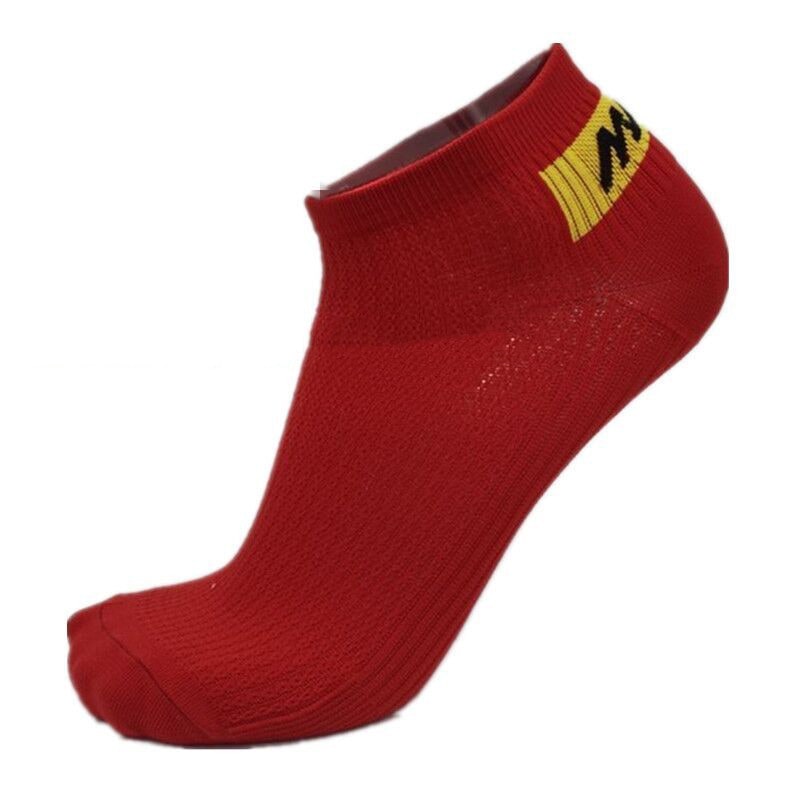 Men's Cycling Socks and Bike with Arch Support Athletic Breathable Low-Cut Performance - Image 6