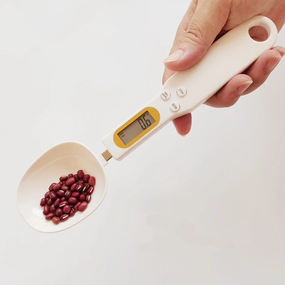 Men's Digital Measuring Spoon Scale with Detachable Scoops and Lcd Display - Image 4