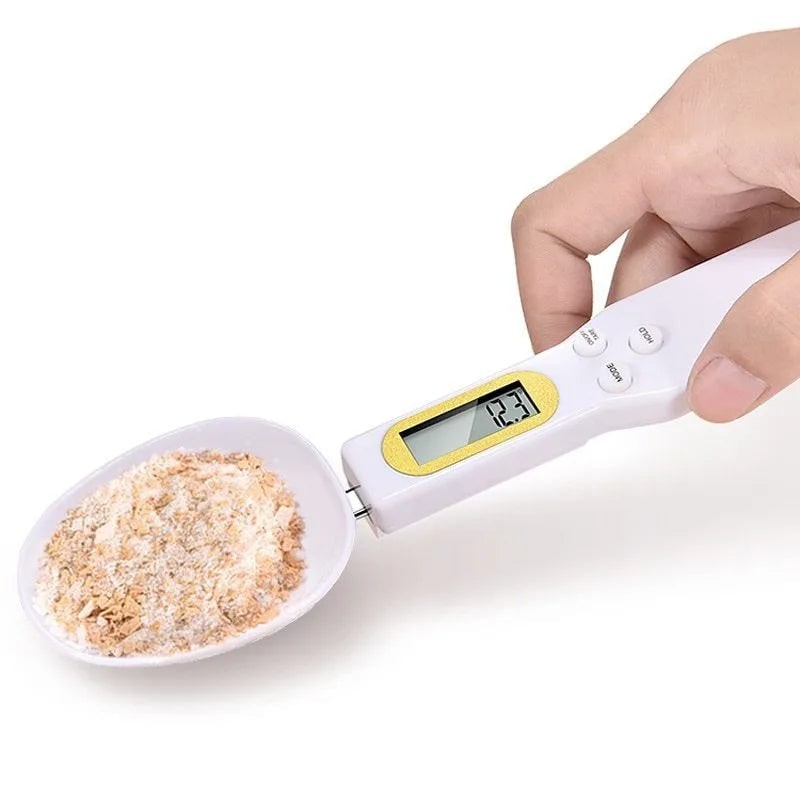 Men's Digital Measuring Spoon Scale with Detachable Scoops and Lcd Display - Image 6