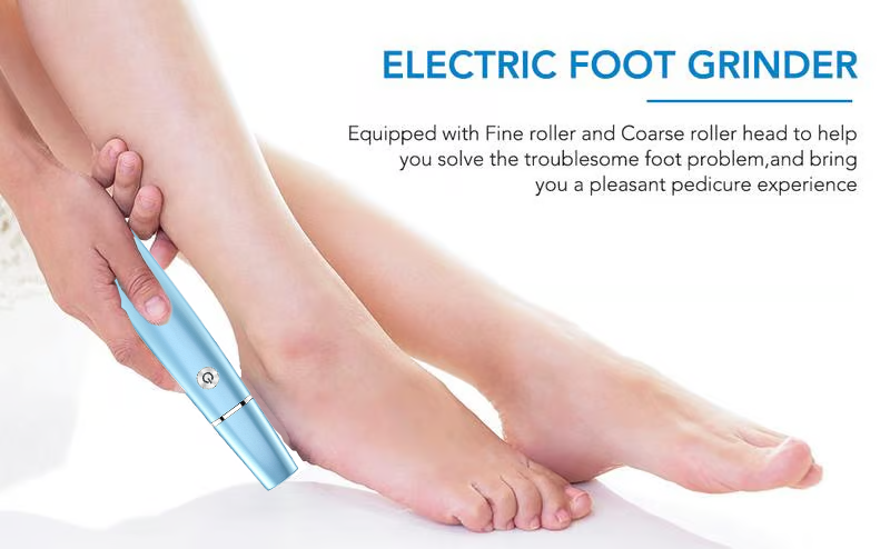 Men's Electric Foot File and Callus Remover with Rechargeable Roller Head - Image 9