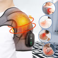 Men's Electric Shoulder Heating Pad with Vibration and Neck Wrap for Heat Pack - Image 1