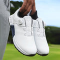 Men's Golf Shoes Spikeless with Waterproof Dial Lace Closure and Non-Slip Sole - Image 1