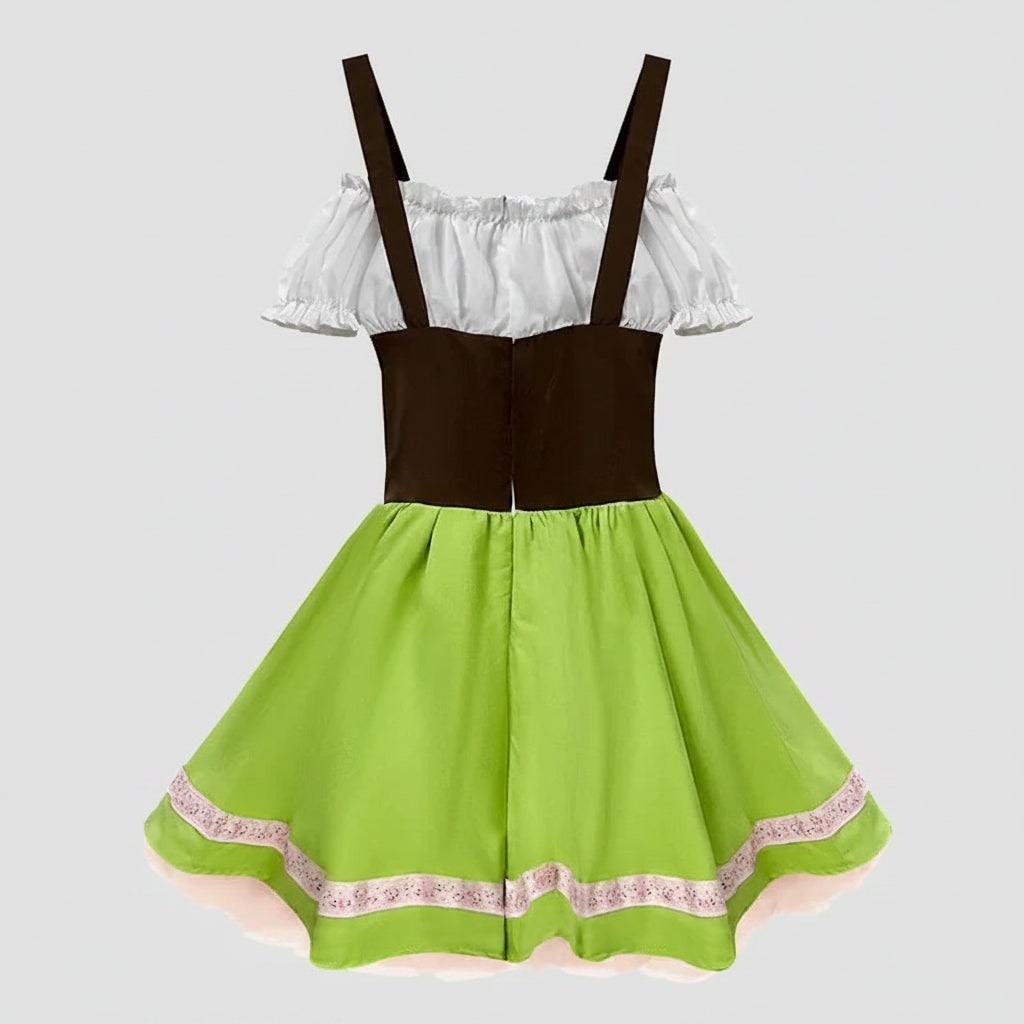 Men's Halloween Oktoberfest Costume Outfit Female with Lederhosen and Dirndl Dress 's Available - Image 5