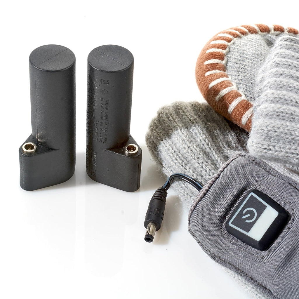 Men's Heated Slipper Socks with Battery Operated Warming and Rechargeable Pack Non-Slip Soles - Image 3