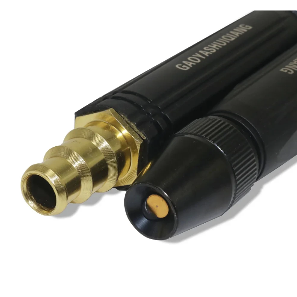 Men's High Pressure Hose Nozzle with Brass Quick Connect and Adjustable Spray - Image 5