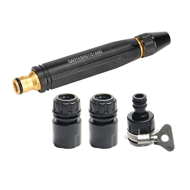 Men's High Pressure Hose Nozzle with Brass Quick Connect and Adjustable Spray - Image 7