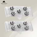 Men's Ice Cleats with Metal Spikes and Silicone Shoe Studs for Winter Traction - Image 9