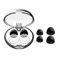 Men's Reusable Silicone Earplugs with Noise Reduction Ring Design and Storage Case - Image 1