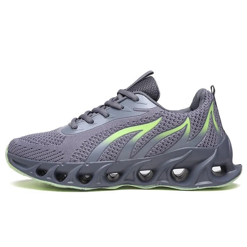 Men's Running Shoes Road with Mesh Blade Sole and Padded Ankle Collar - Image 6