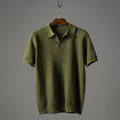Blake | Classic Short Sleeve Polo Shirt for Men with Textured Design