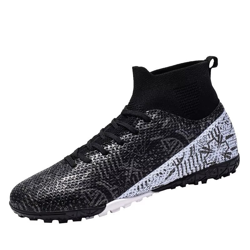 Men's Soccer Cleats Football Boots with High-Top Ankle Collar and Multi-Stud Sole - Image 23