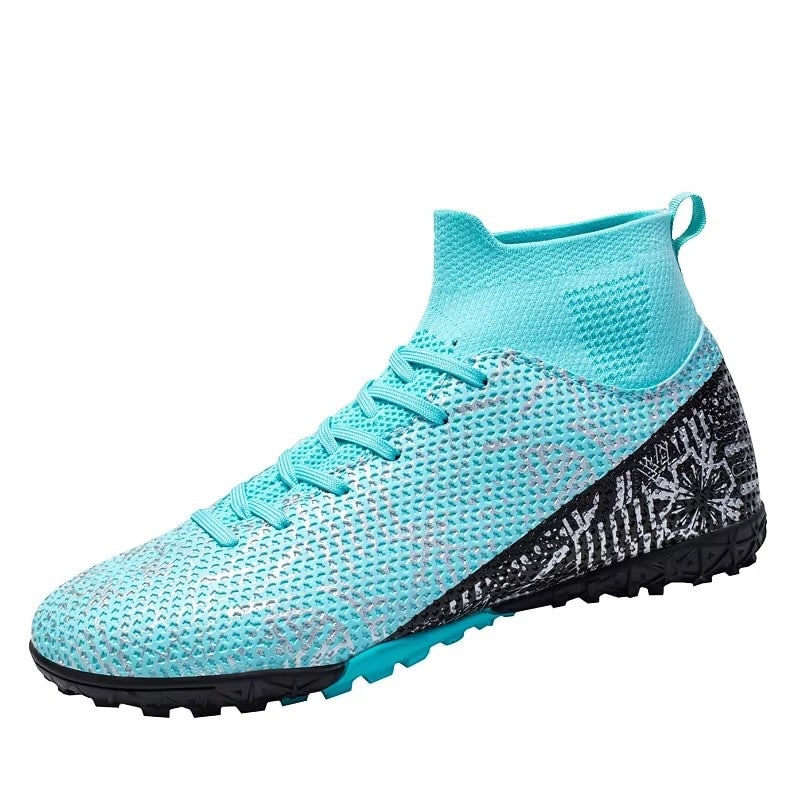 Men's Soccer Cleats Football Boots with High-Top Ankle Collar and Multi-Stud Sole - Image 24