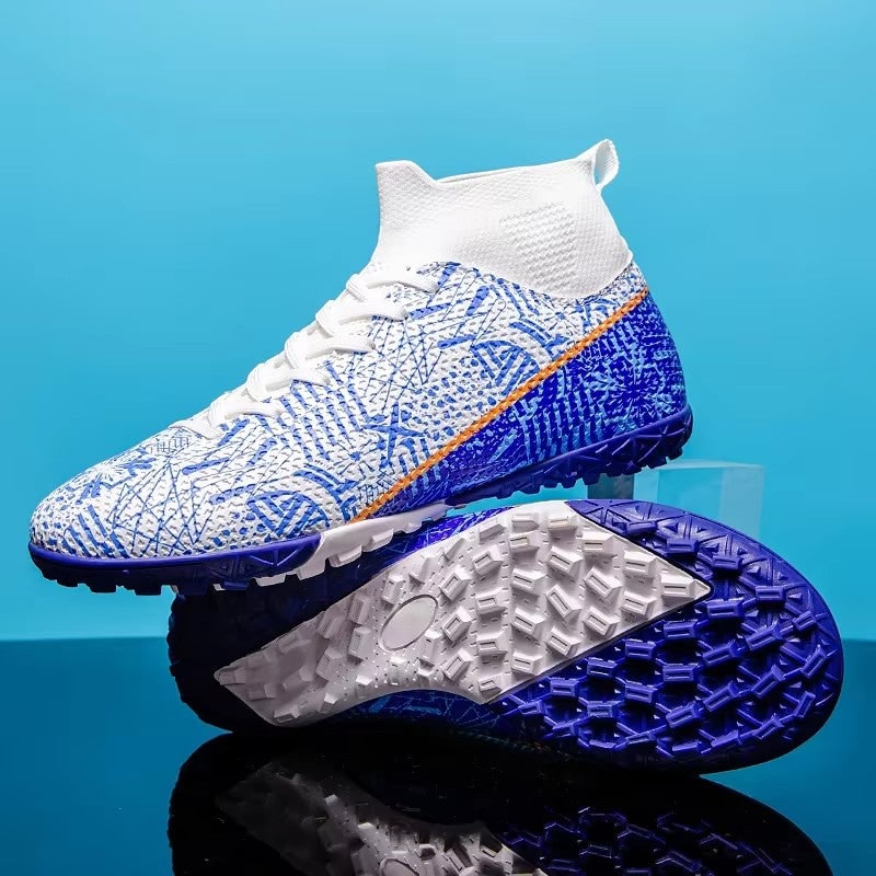 Men's Soccer Cleats Football Boots with High-Top Ankle Collar and Multi-Stud Sole - Image 6