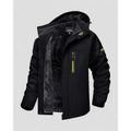 Men's Winter Jacket with Water-Resistant Fleece Lining and Adjustable Hood - Image 1