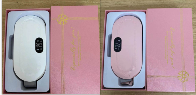 Menstrual Electric Heating Pad for Lower Back Vibrating Massage and Adjustable Strap - Image 14