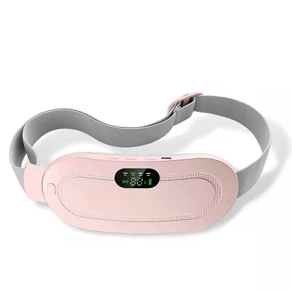 Menstrual Electric Heating Pad for Lower Back Vibrating Massage and Adjustable Strap - Image 18