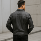 Men's Stylish Biker Jacket – Durable and Comfortable Fit