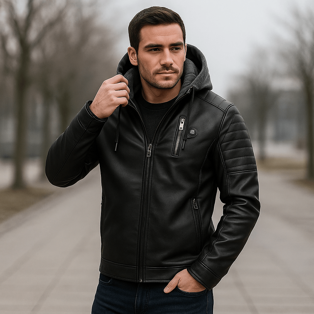 Men's Versatile Hooded Jacket – Stylish and Comfortable for Everyday Wear
